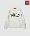  POLO BCS ロゴワッペン長袖Tシャツ レディース メール便 対応商品