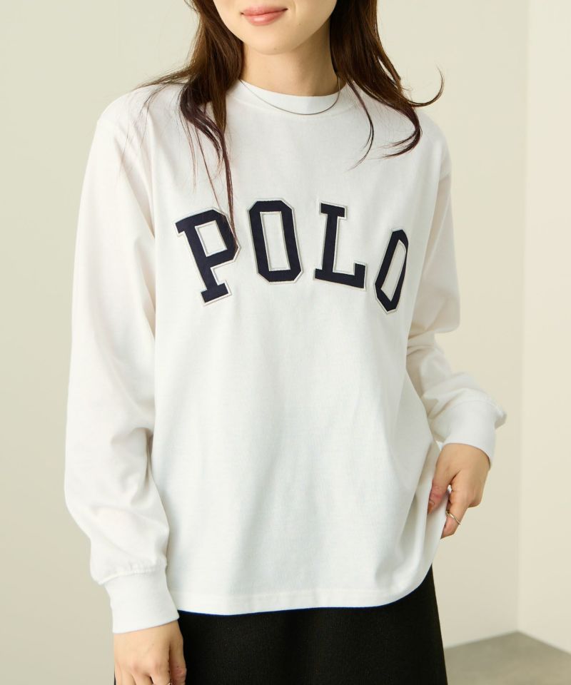 POLO BCS ロゴワッペン長袖Tシャツ レディース メール便 対応商品商品画像-2