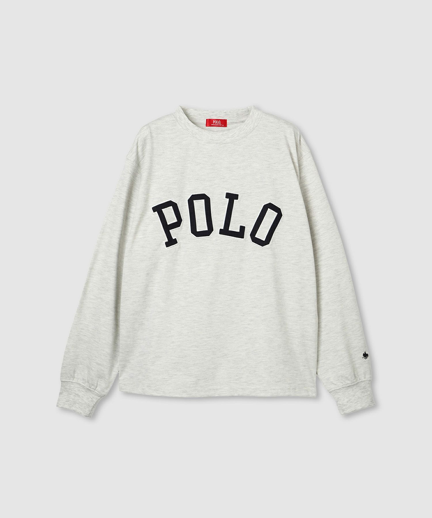  POLO BCS ロゴワッペン長袖Tシャツ レディース メール便 対応商品