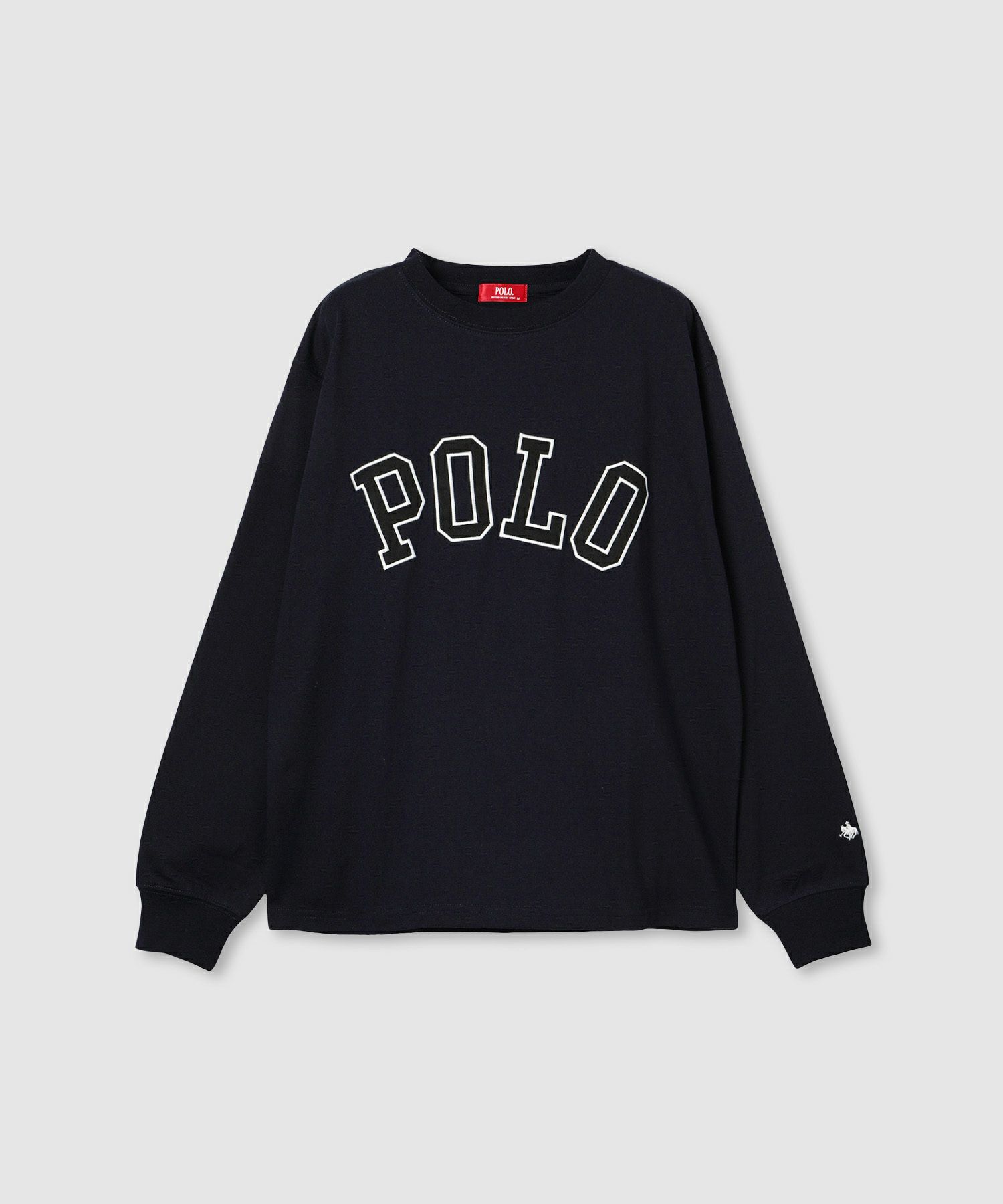 POLO BCS ロゴワッペン長袖Tシャツ レディース メール便 対応商品