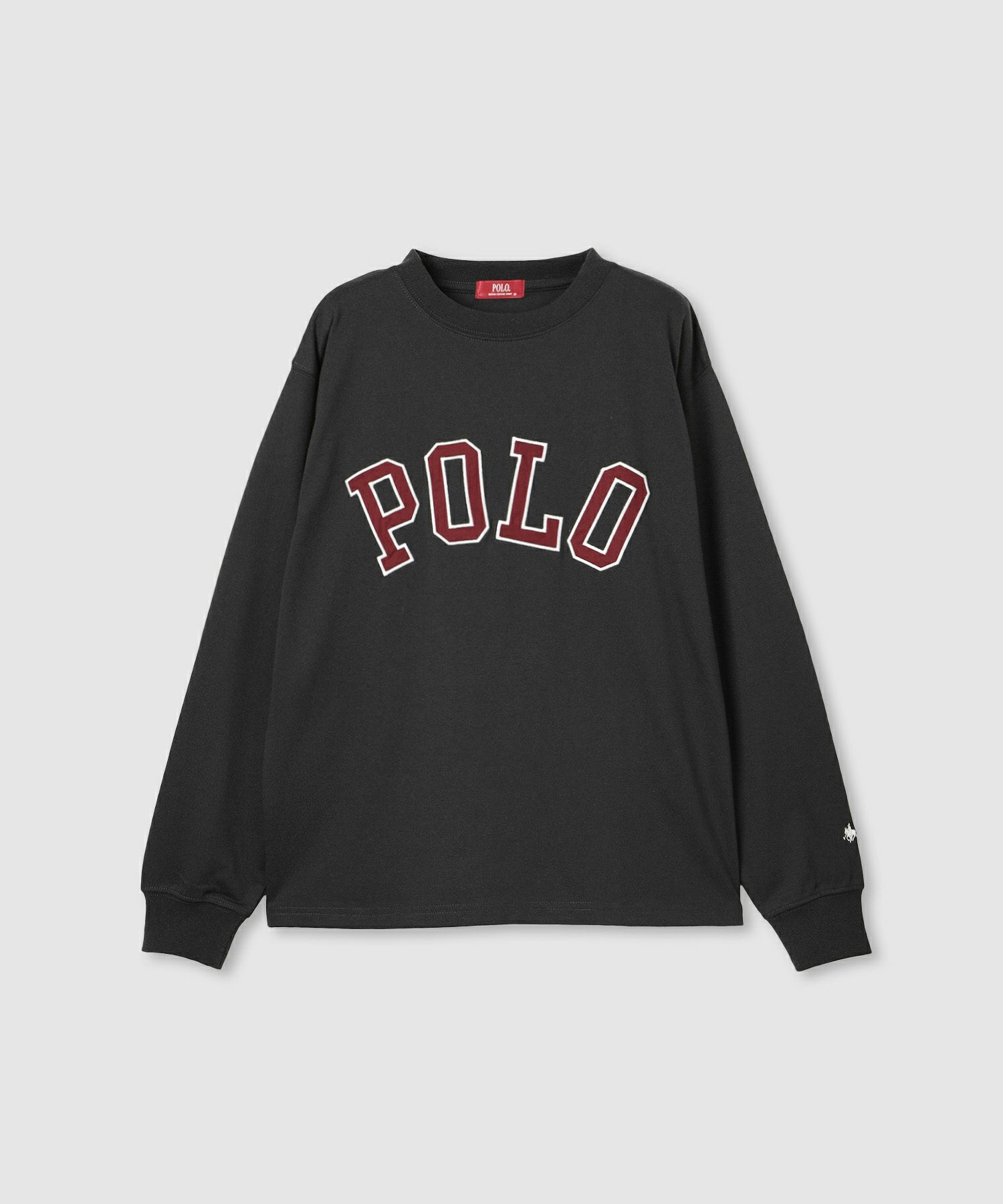  POLO BCS ロゴワッペン長袖Tシャツ レディース メール便 対応商品