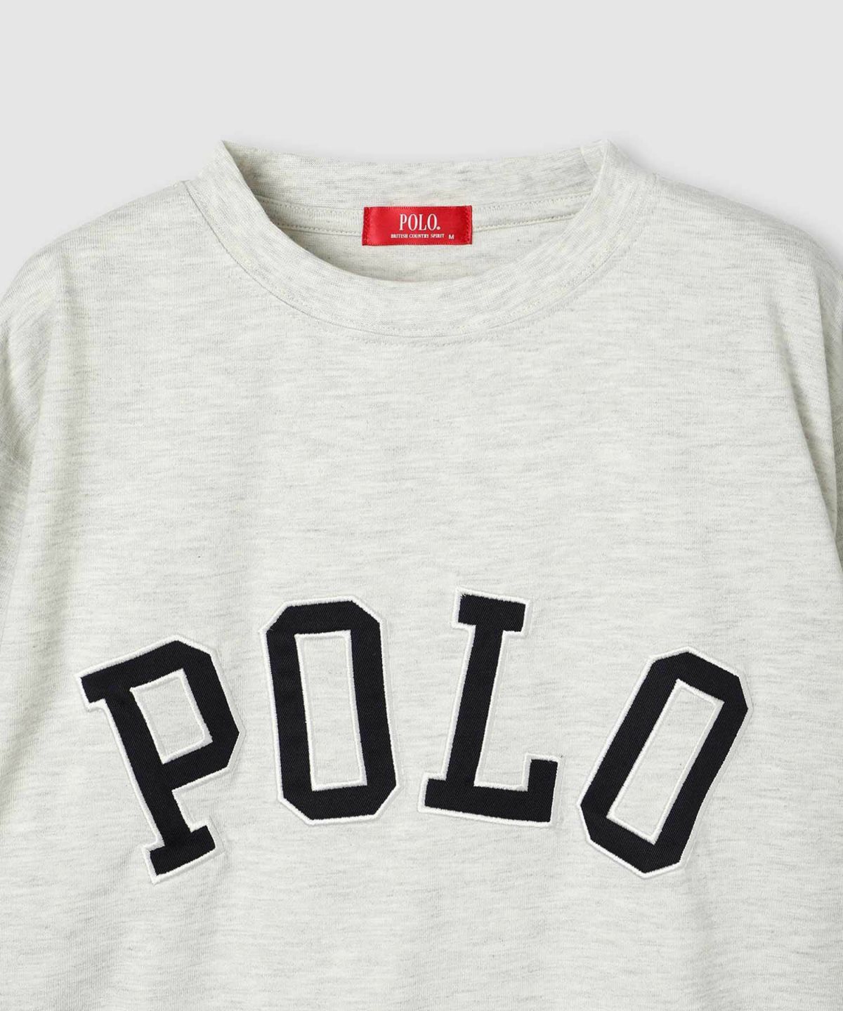  POLO BCS ロゴワッペン長袖Tシャツ レディース メール便 対応商品