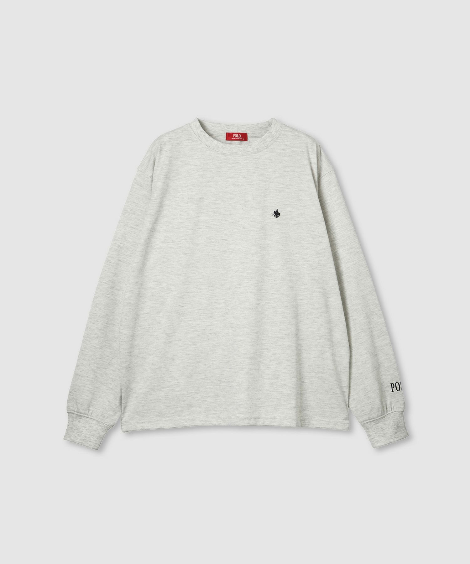 POLO BCS ワンポイント刺繍長袖Tシャツ レディース メール便 対応商品