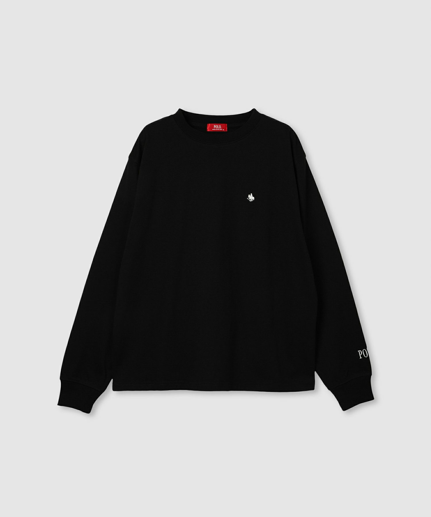 POLO BCS ワンポイント刺繍長袖Tシャツ レディース メール便 対応商品