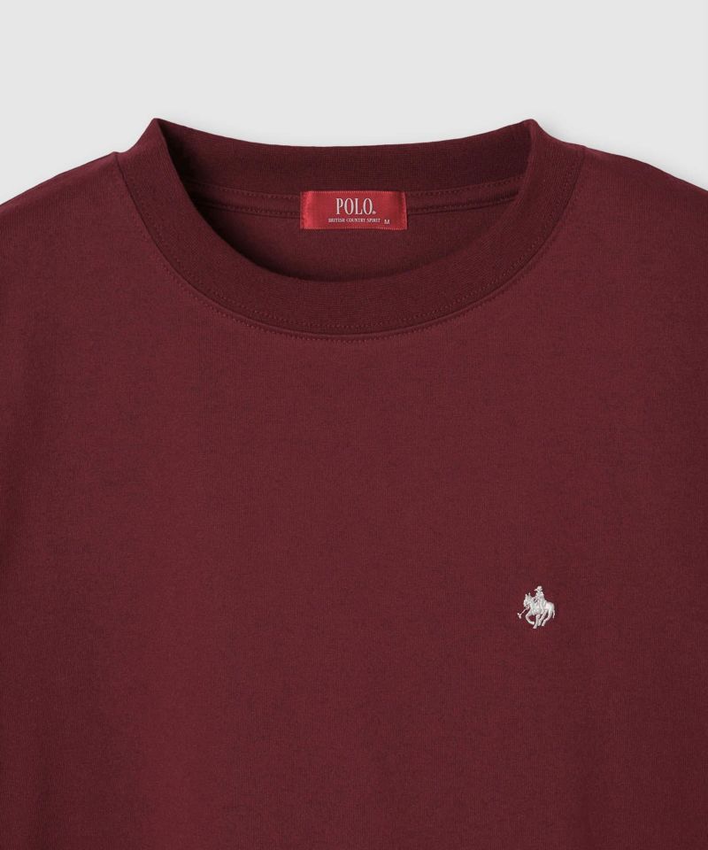 POLO BCS  ワンポイント刺繍長袖Tシャツ レディース メール便 対応商品商品画像-18
