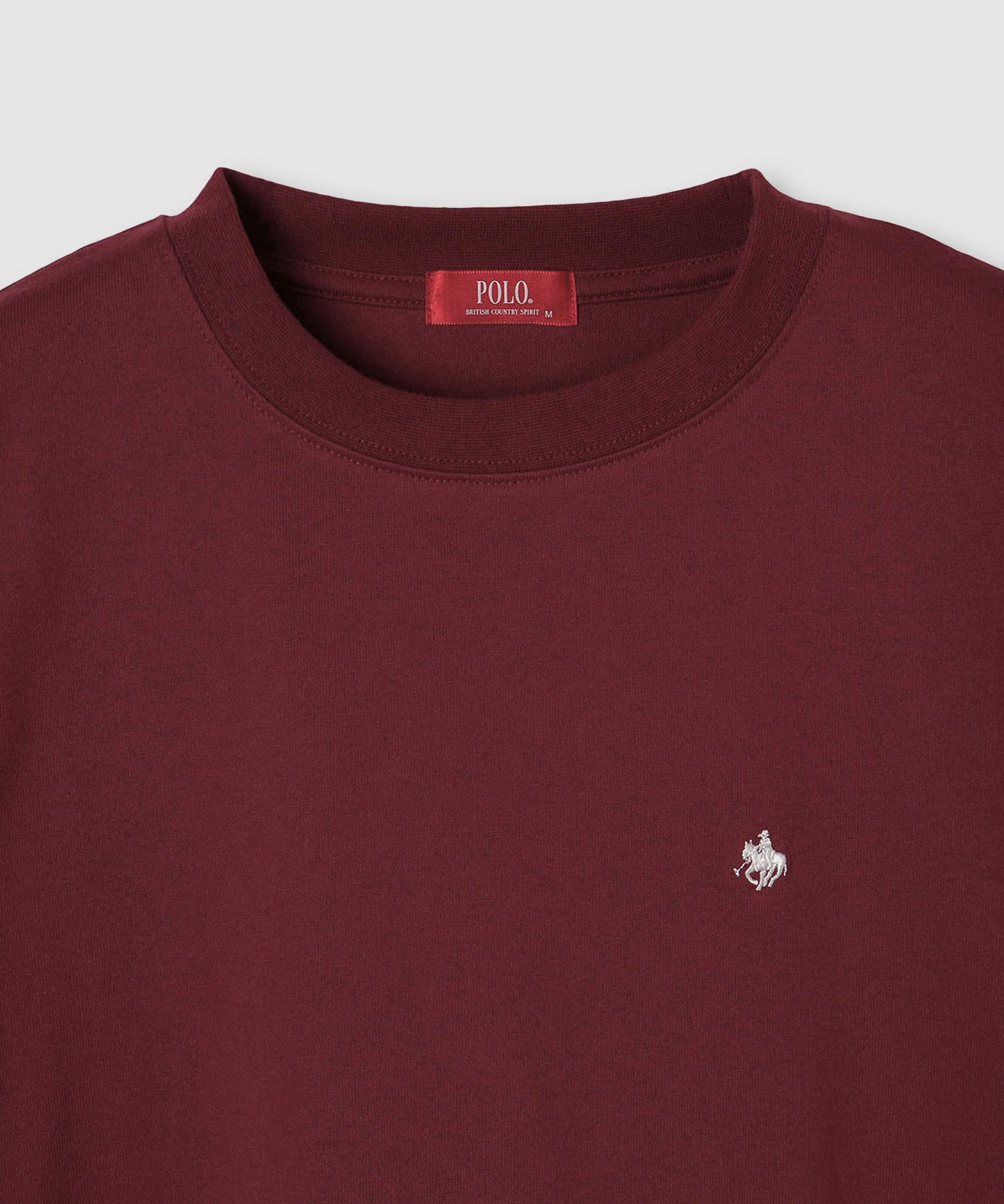 POLO BCS ワンポイント刺繍長袖Tシャツ レディース メール便 対応商品商品画像-18