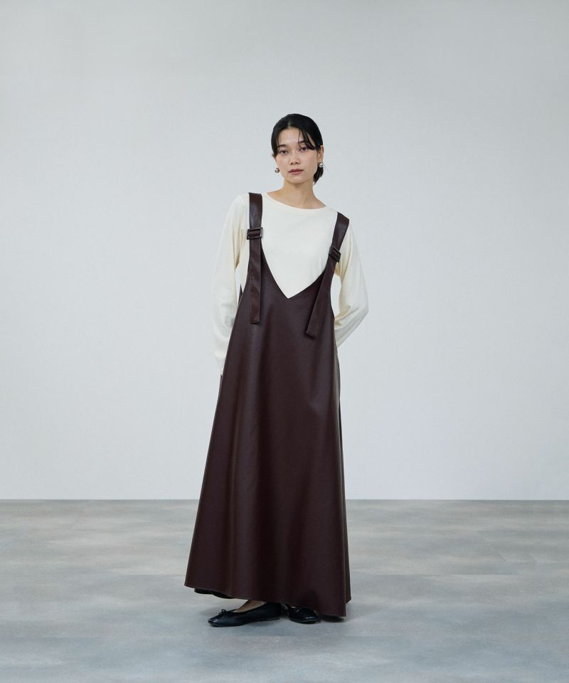 milli de l'air  チュールトリムテレコ長袖Tシャツ レディース メール便 対応商品商品画像-11