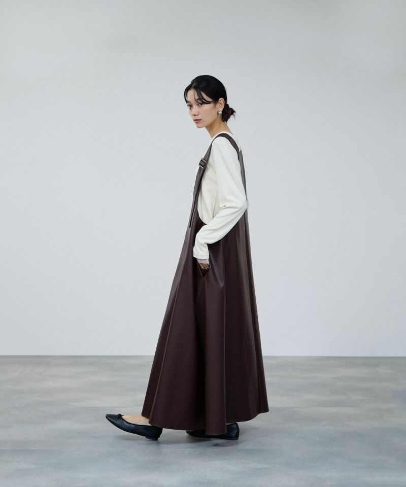 milli de l'air  チュールトリムテレコ長袖Tシャツ レディース メール便 対応商品商品画像-12