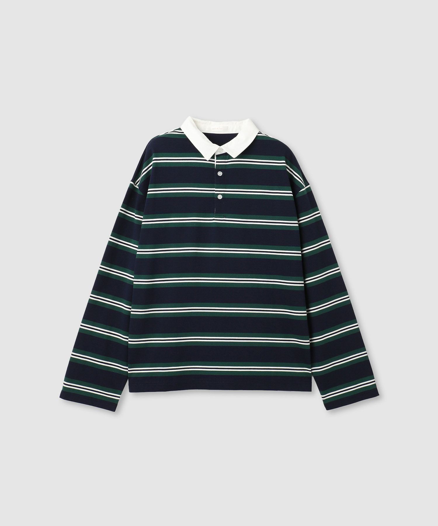 milli de l'air イレギュラーボーダーラガーシャツ レディース商品画像-7