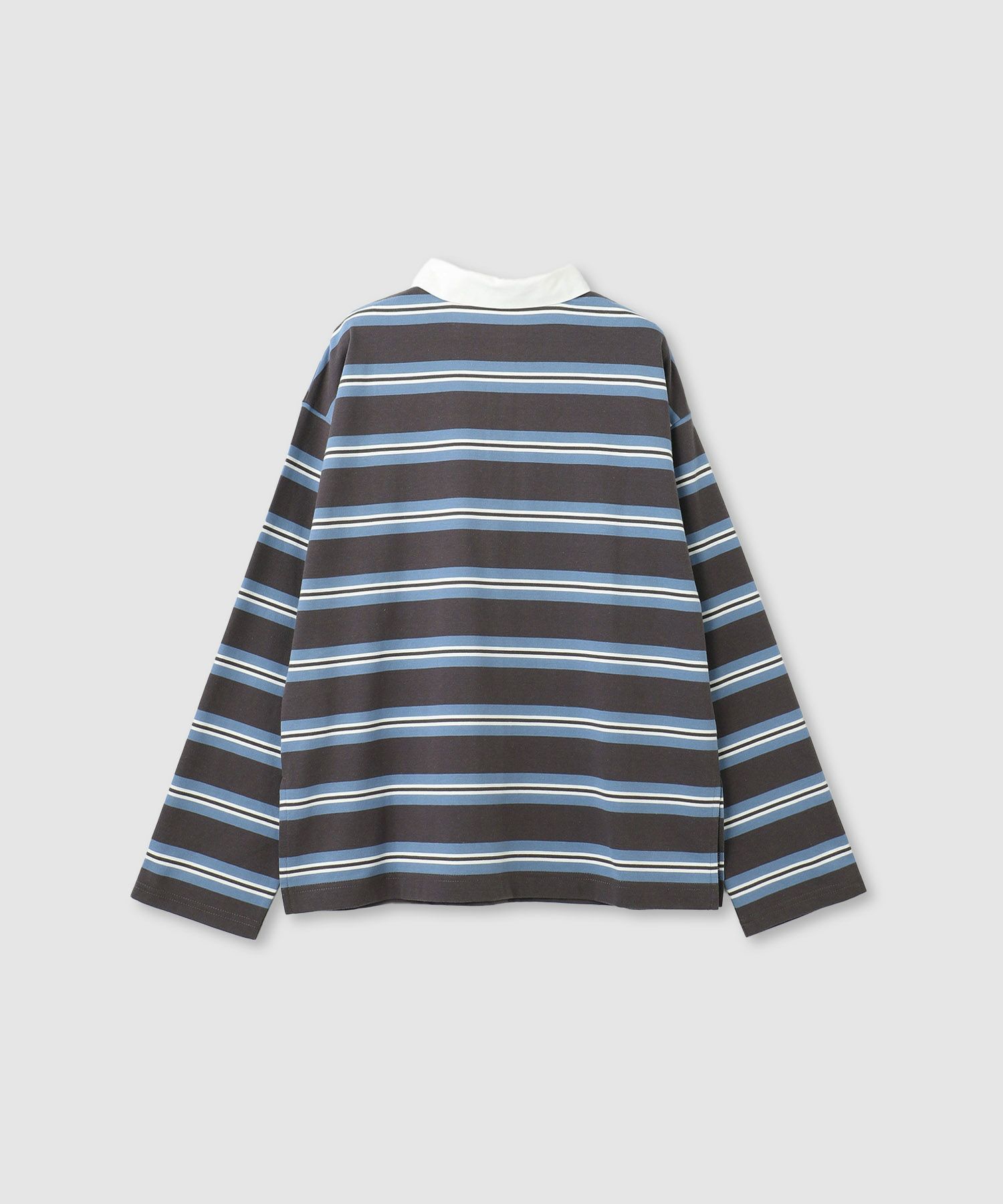 milli de l'air イレギュラーボーダーラガーシャツ レディース商品画像-10