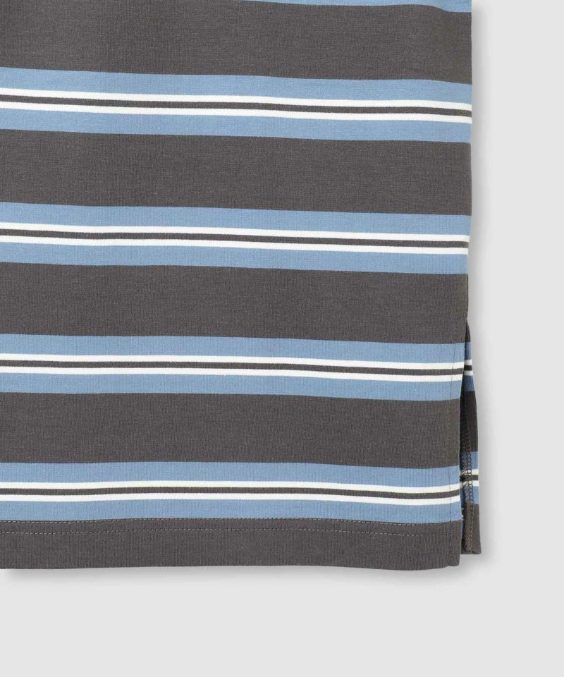 milli de l'air イレギュラーボーダーラガーシャツ レディース商品画像-13