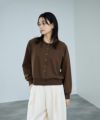 milli de l'air  エアリエポンチ素材カーディガン レディース商品サムネイル-4