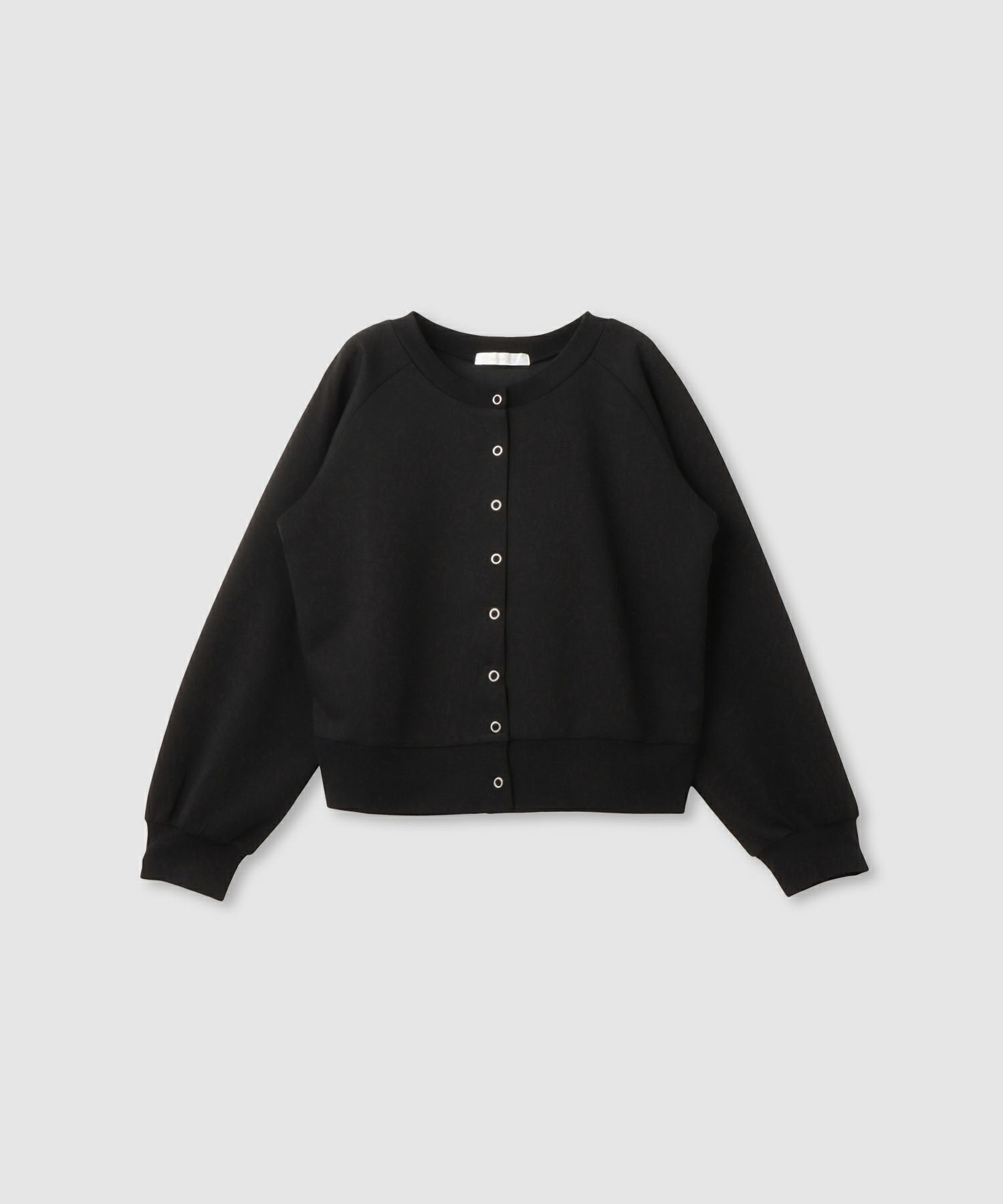 milli de l'air エアリエポンチ素材カーディガン レディース