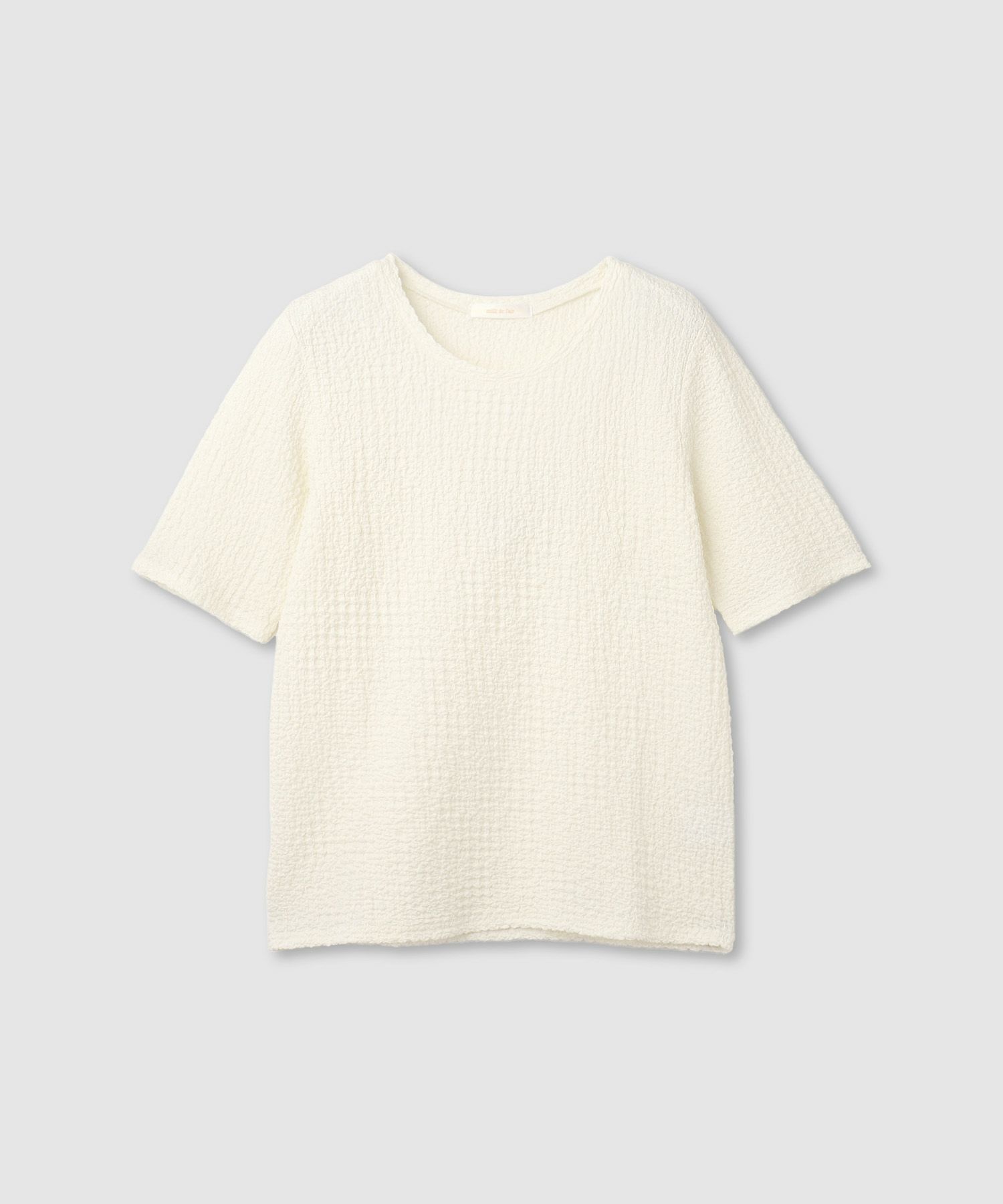 milli de l'air  シュリンクジャージー5分袖カットソー レディース メール便 対応商品商品画像-11