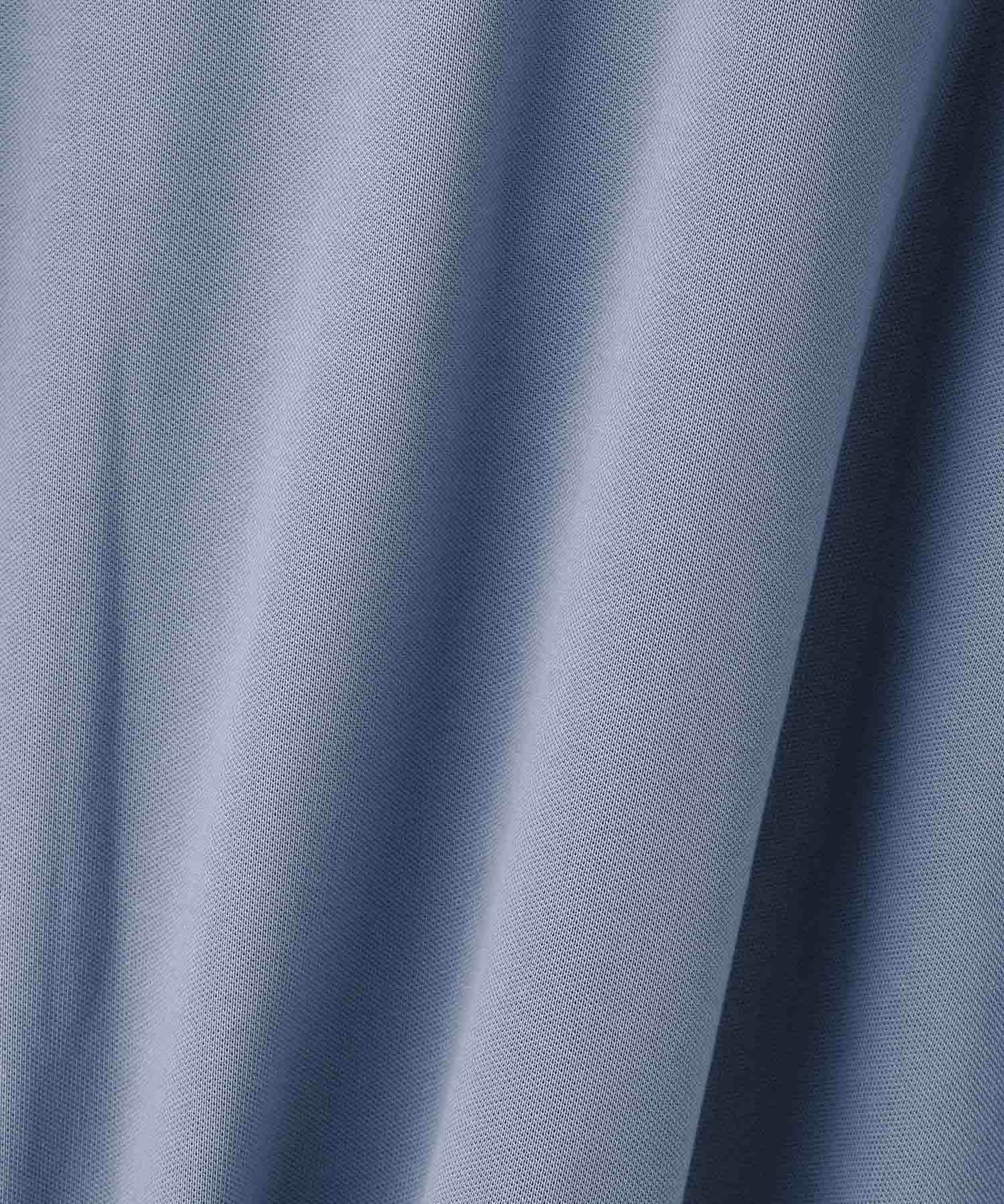 Idnes ドルマン鹿の子ポロシャツ レディース