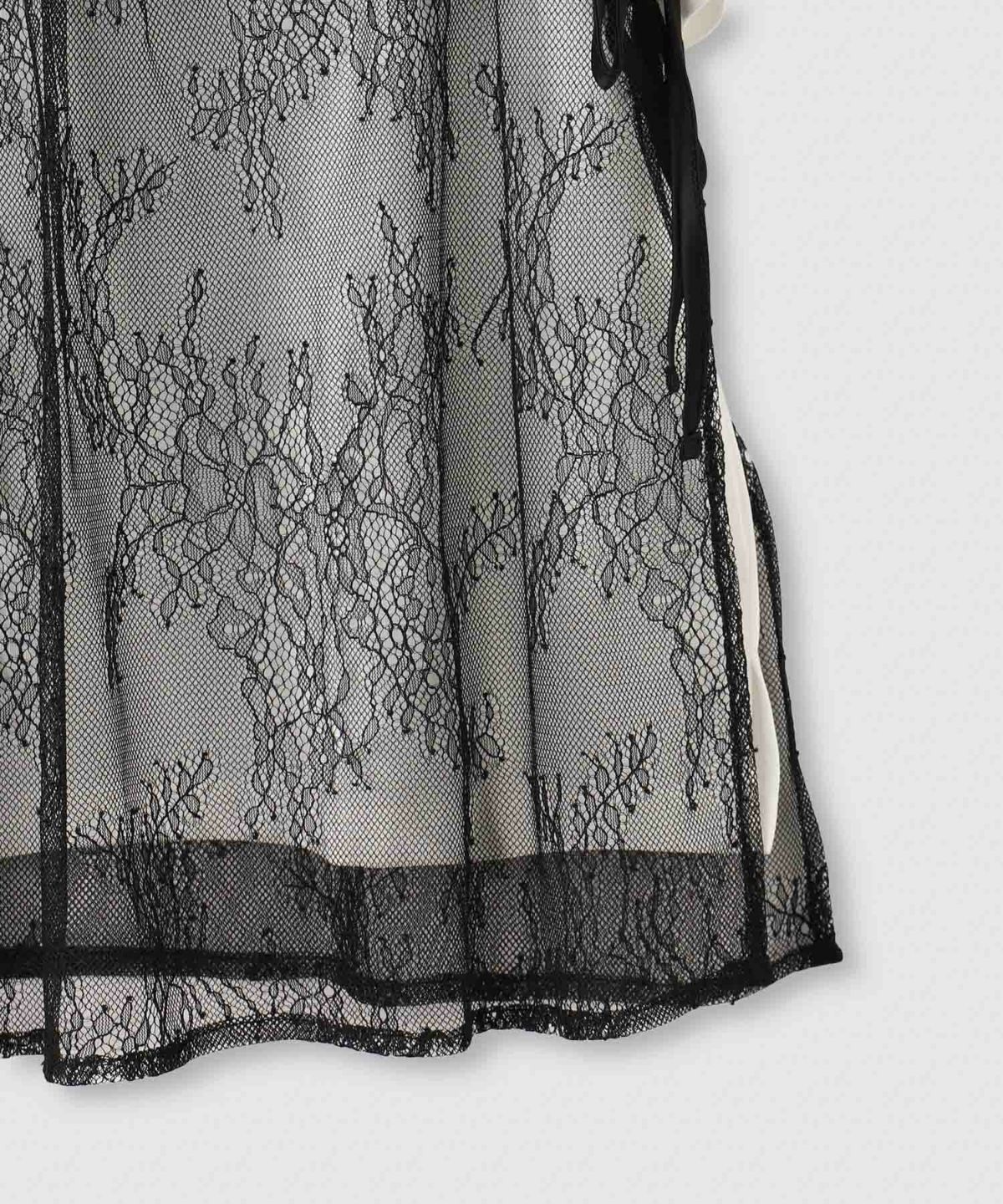  Idnes Tシャツ×レースキャミソールセット レディース