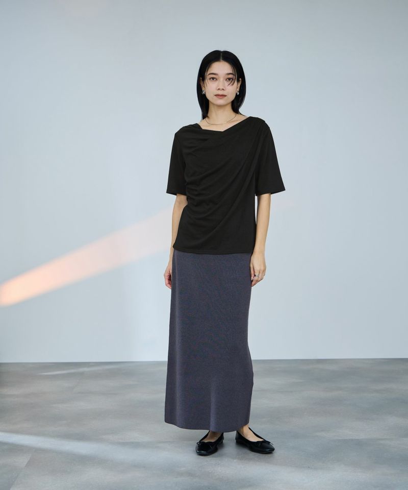 milli de l'air  ドレープネックプルオーバー レディース メール便 対応商品商品画像-9