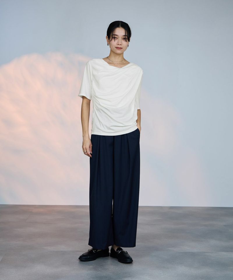 milli de l'air  ドレープネックプルオーバー レディース メール便 対応商品商品画像-11