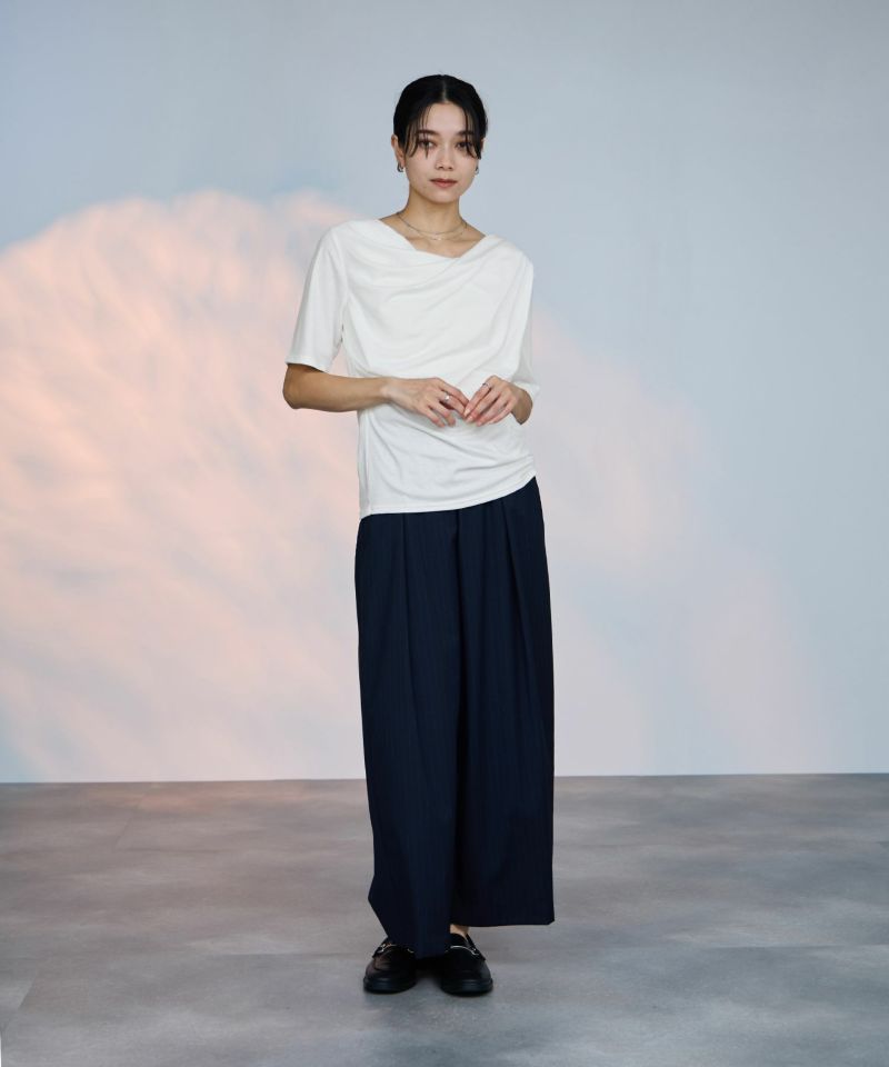 milli de l'air  ドレープネックプルオーバー レディース メール便 対応商品商品画像-12