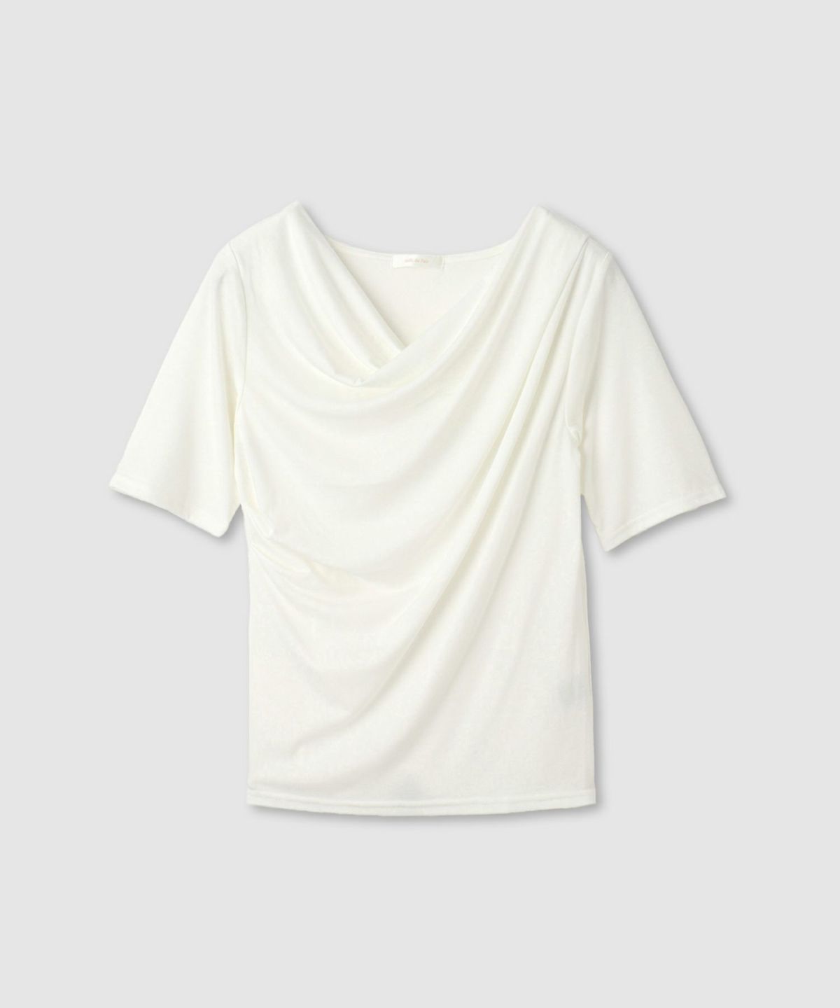 milli de l'air ドレープネックプルオーバー レディース メール便 対応商品