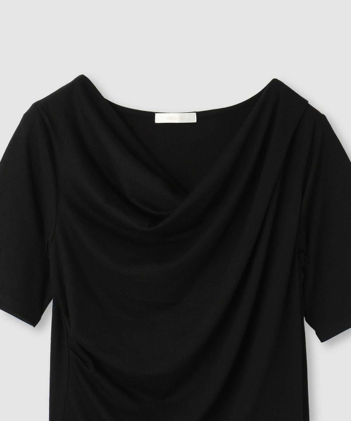 milli de l'air ドレープネックプルオーバー レディース メール便 対応商品