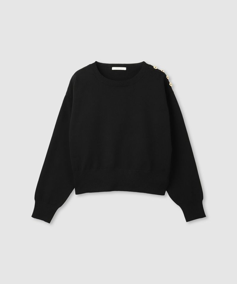 milli de l'air  ソフトレッチボタンプルオーバー レディース商品画像-12