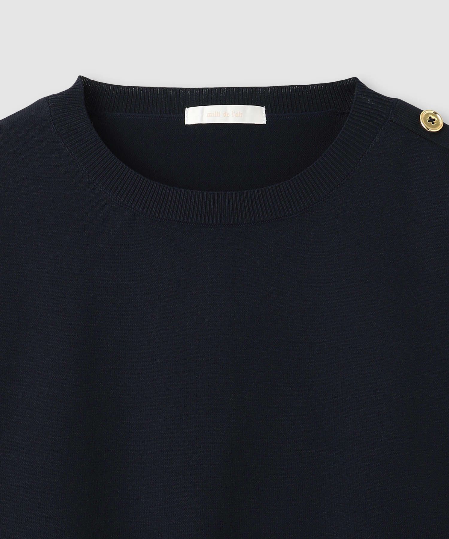 [さらに50%OFF]milli de l'air  ソフトレッチボタンプルオーバー レディース商品画像-14