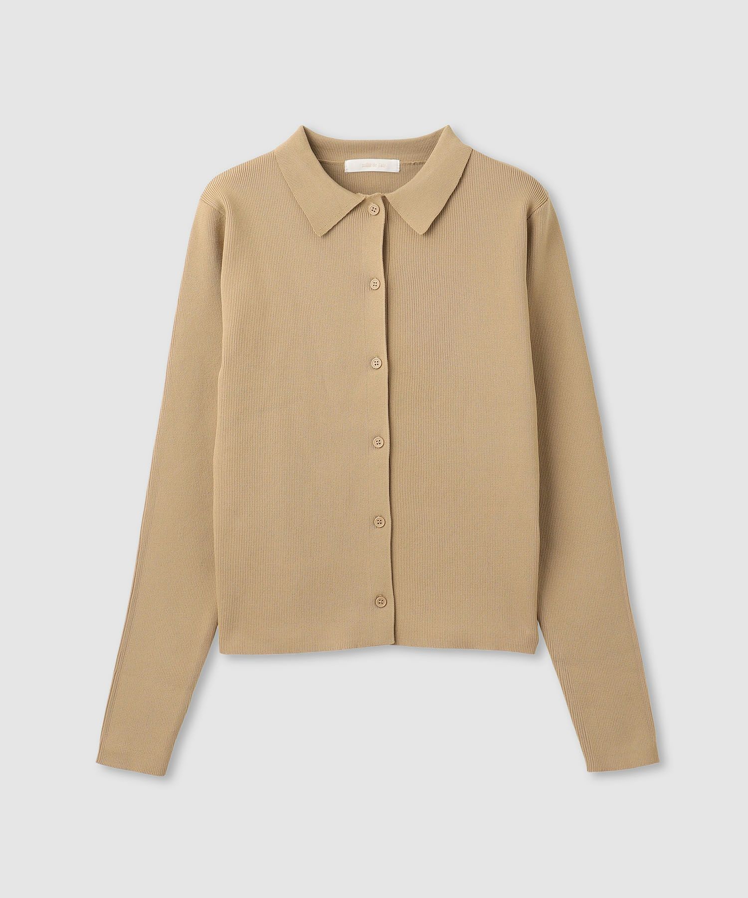 [さらに50%OFF]milli de l'air  ソフトレッチポロカーディガン レディース商品画像-18