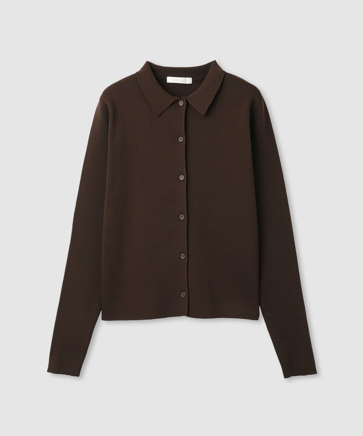 milli de l'air ソフトレッチポロカーディガン レディース