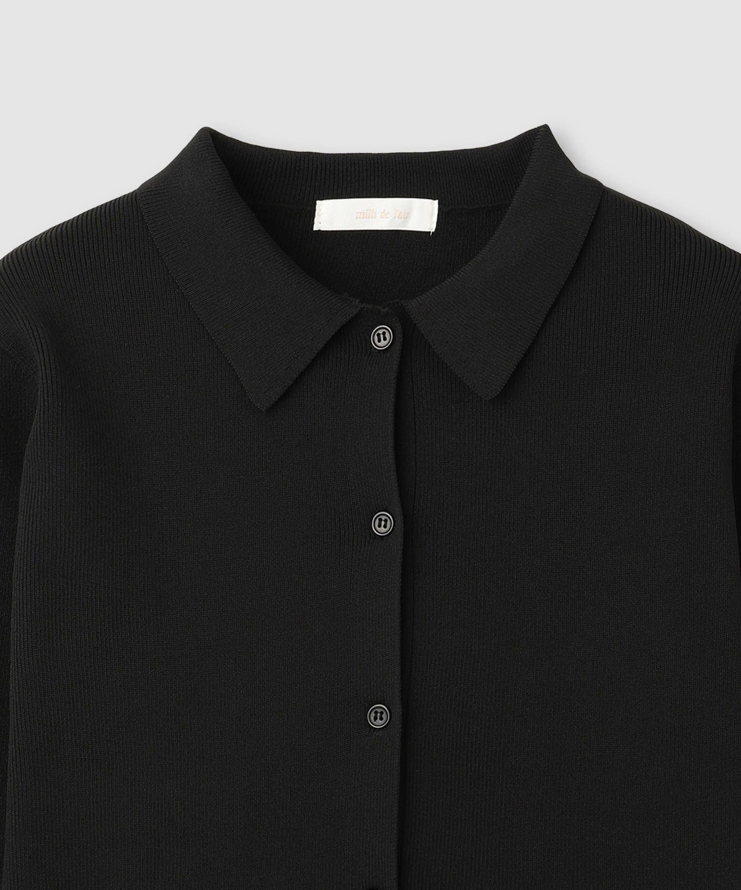 [さらに50%OFF]milli de l'air  ソフトレッチポロカーディガン レディース商品画像-21
