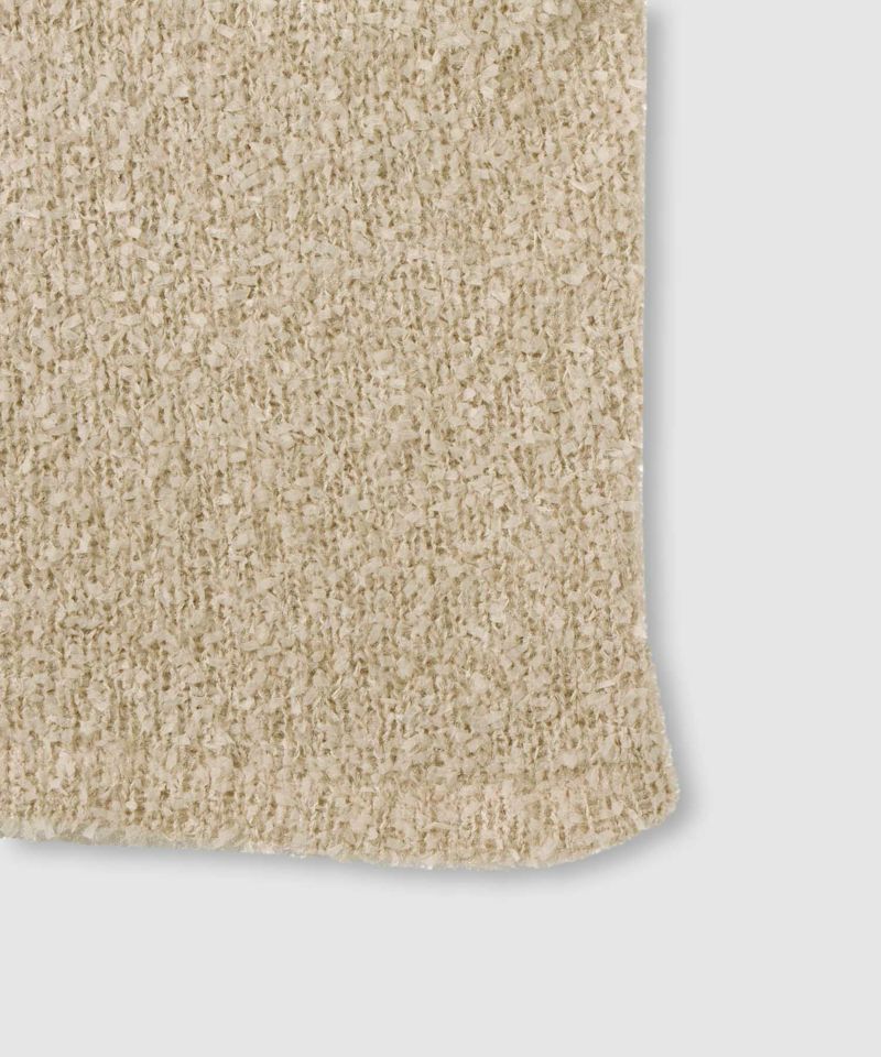 Idnes  チュール×フェザーニットベスト レディース商品画像-7