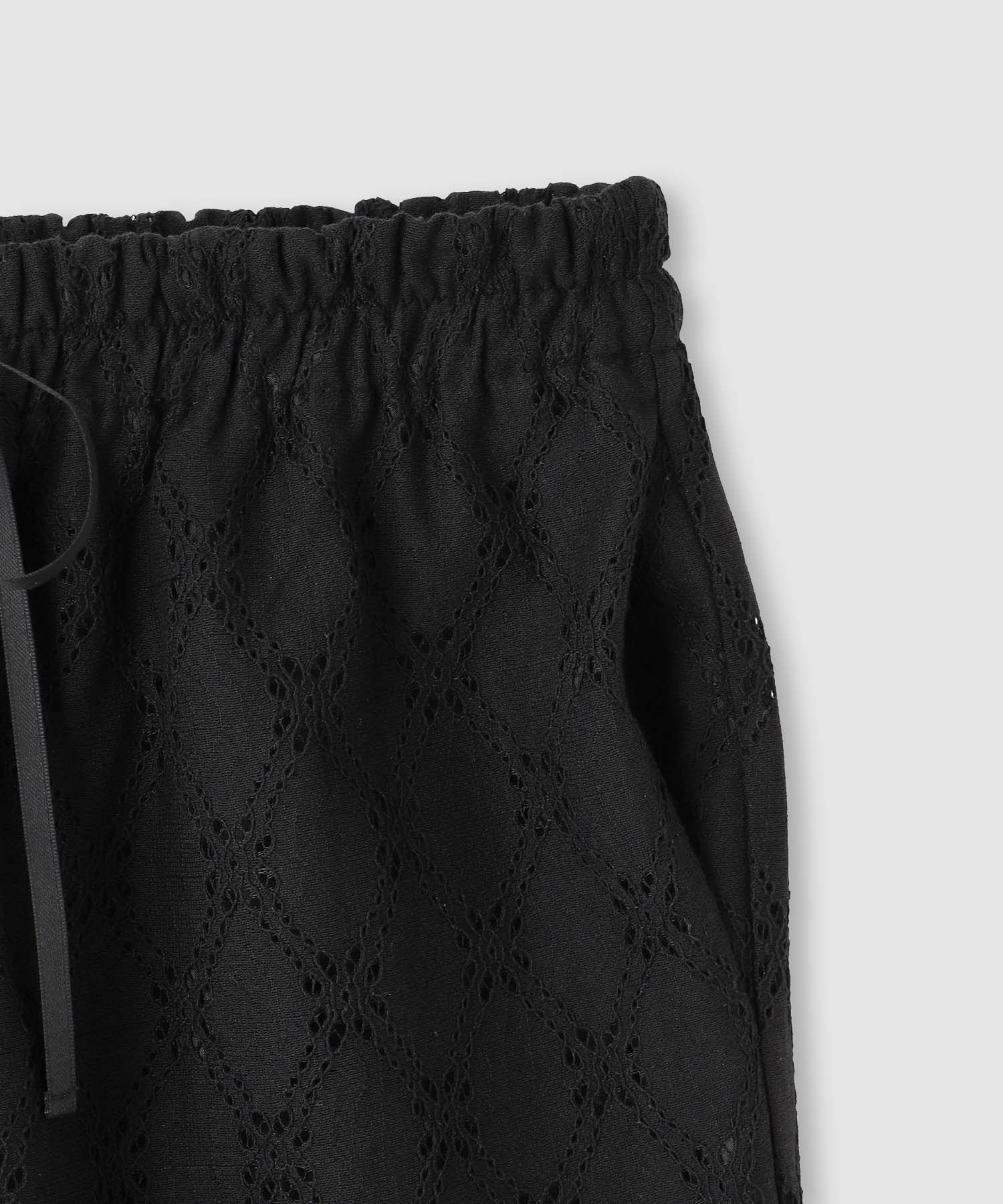 Idnes  レースイージーパンツ レディース商品画像-5