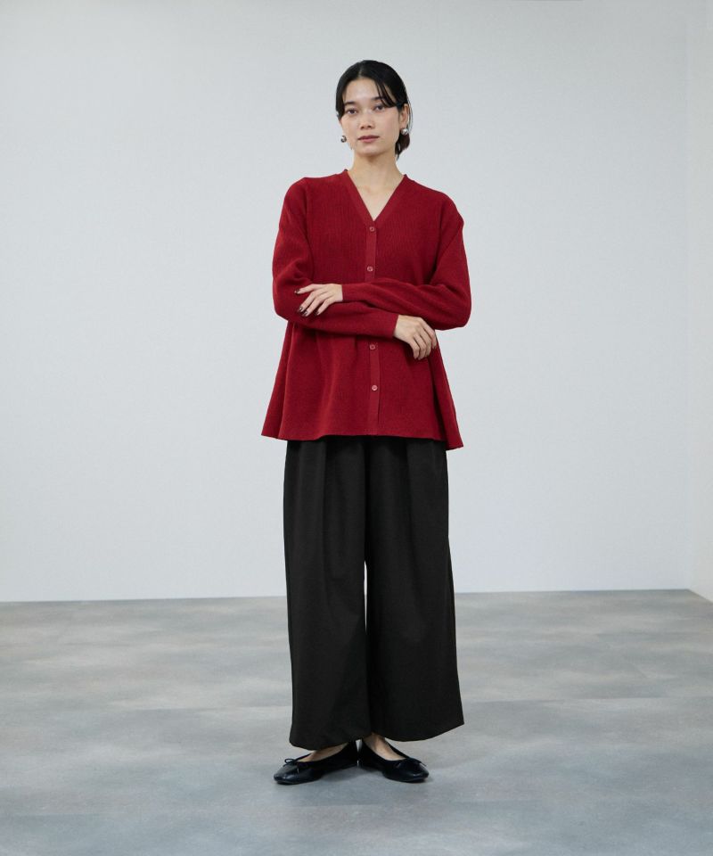 milli de l'air サキソニーライクイージーパンツ レディース商品画像-7