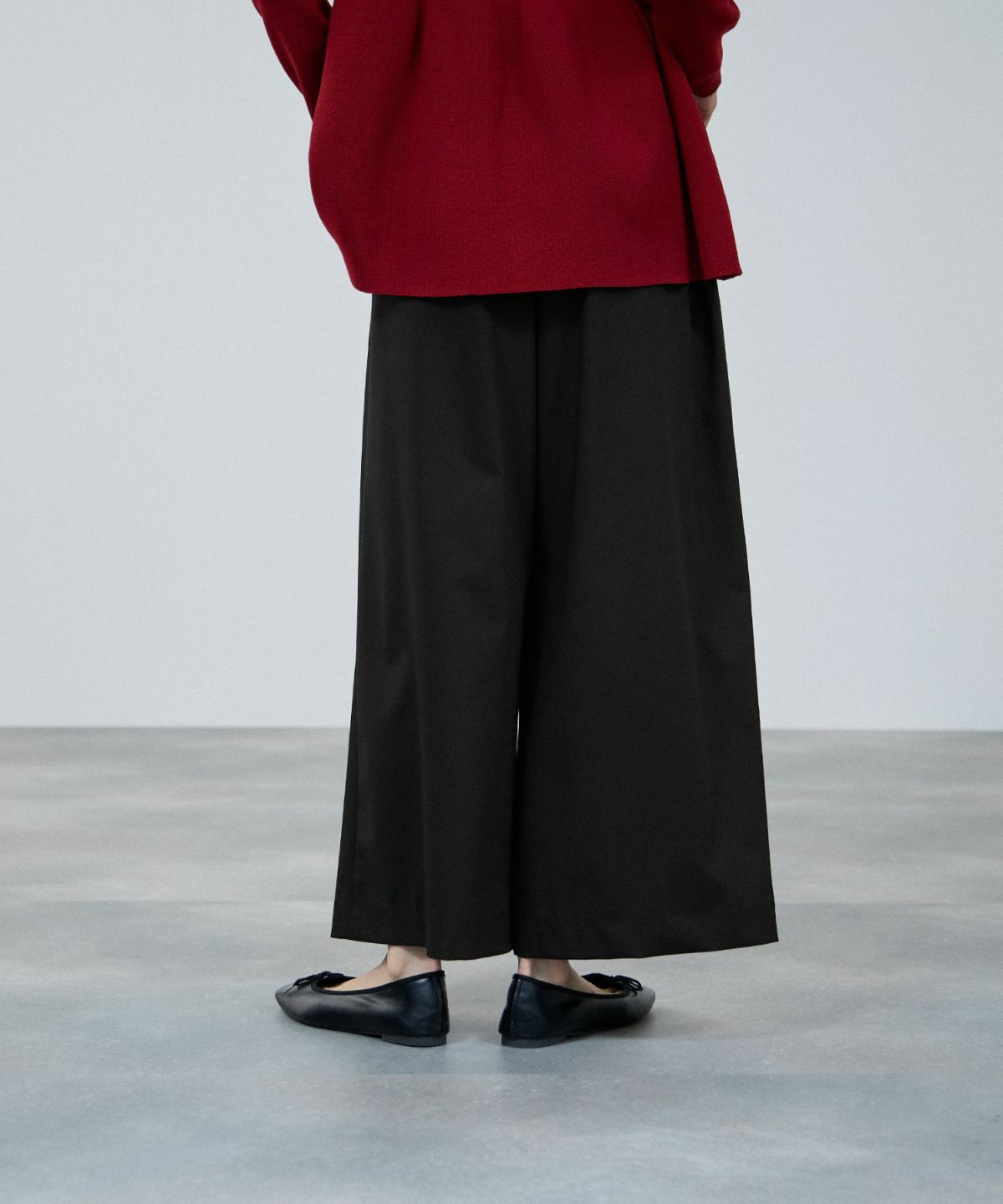 milli de l'air サキソニーライクイージーパンツ レディース