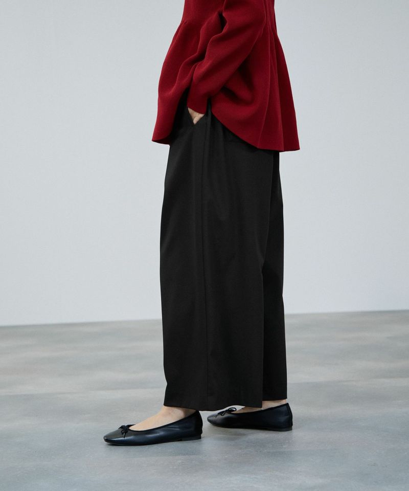 milli de l'air サキソニーライクイージーパンツ レディース商品画像-9