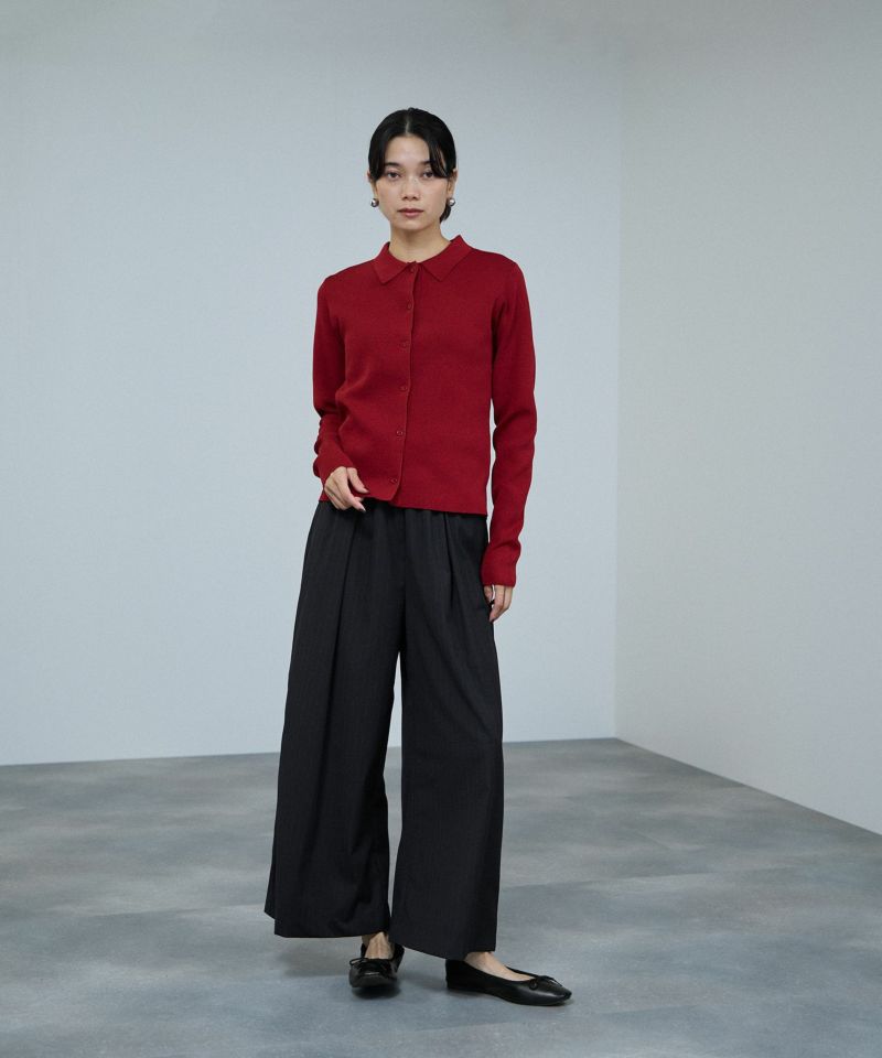 milli de l'air サキソニーライクイージーパンツ レディース商品画像-15