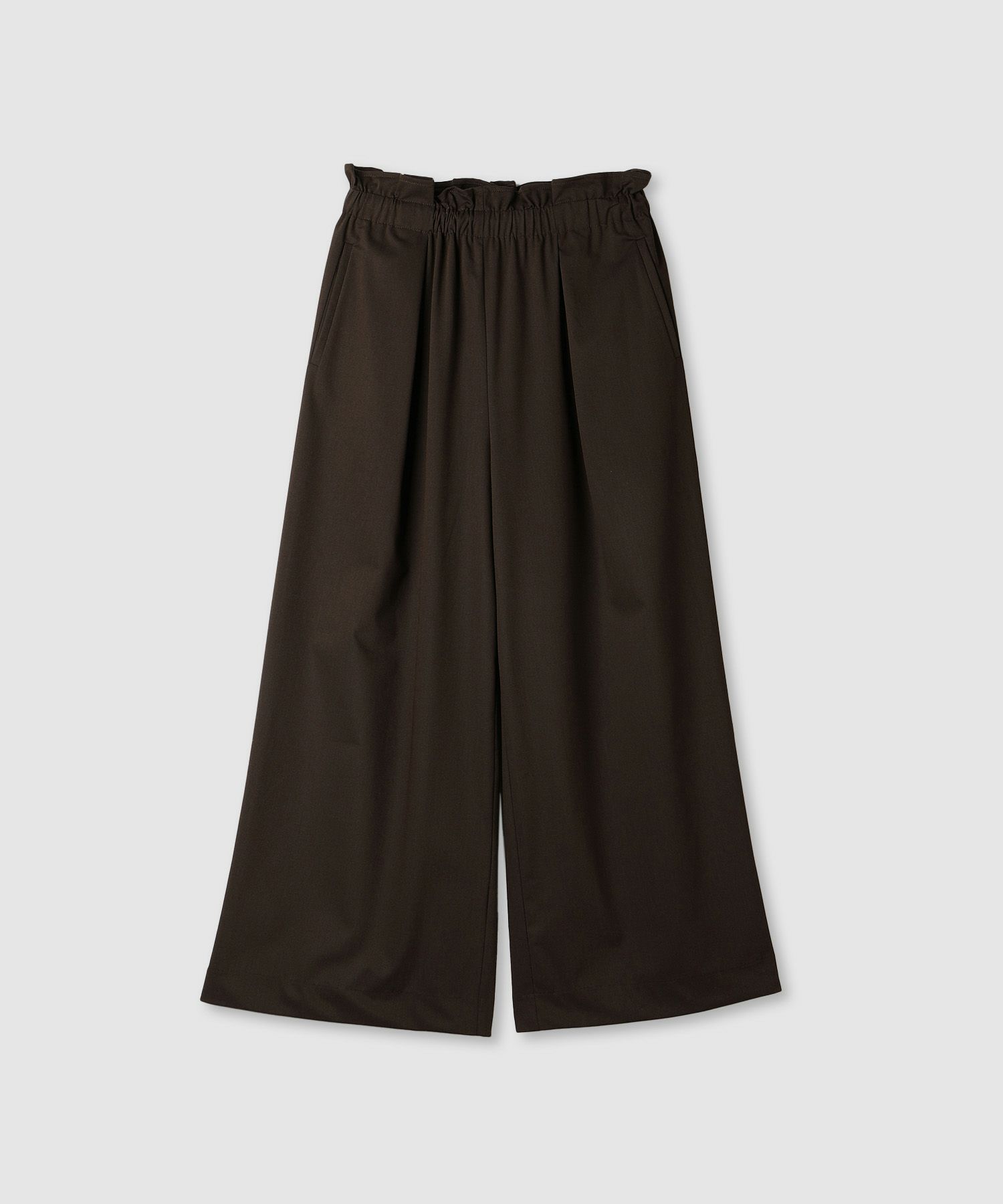 milli de l'air サキソニーライクイージーパンツ レディース