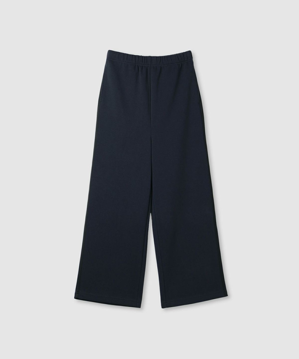 [ボトムス20%OFF]milli de l'air エアリエポンチ素材ラインパンツ レディース