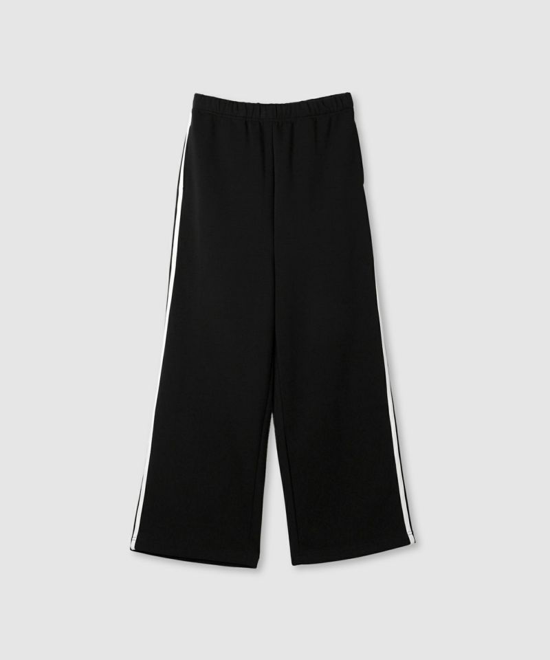 milli de l'air エアリエポンチ素材ラインパンツ レディース商品画像-13