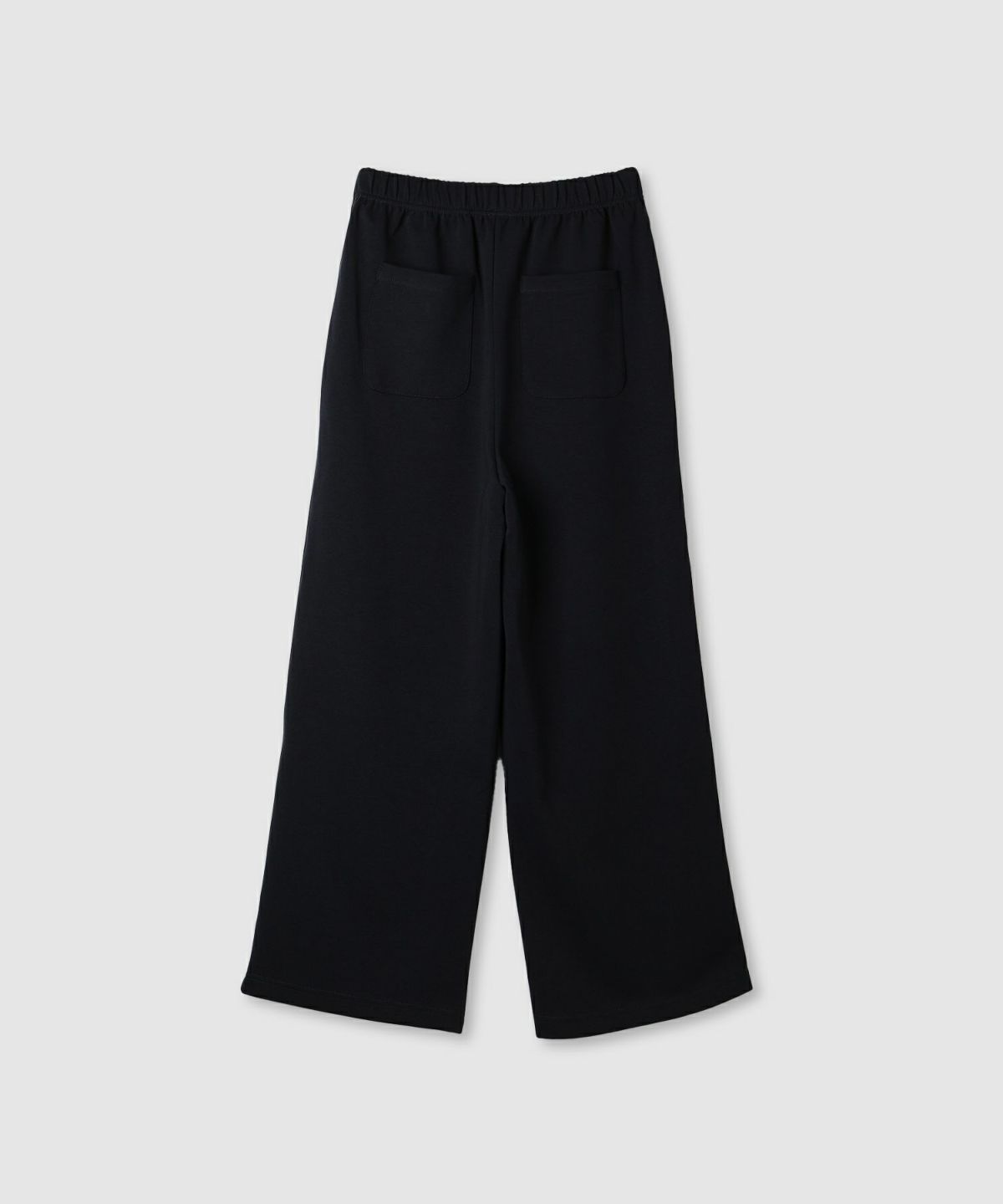 [ボトムス20%OFF]milli de l'air エアリエポンチ素材ラインパンツ レディース