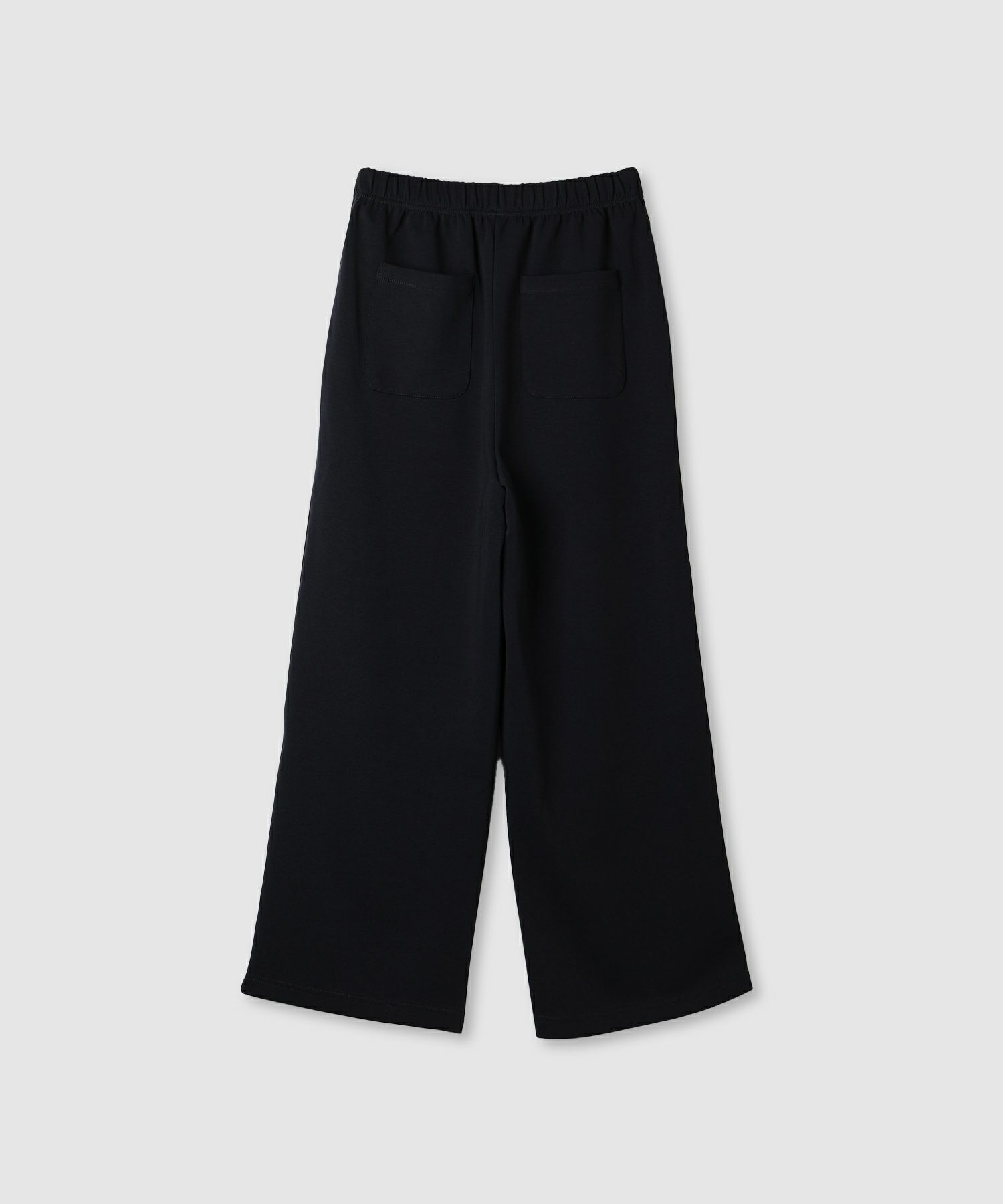 [ボトムス20%OFF]milli de l'air エアリエポンチ素材ラインパンツ レディース