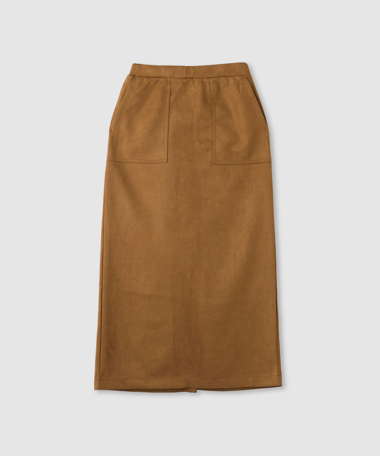 milli de l'air スエードライクポンチ素材Iラインスカート レディース商品サムネイル-14