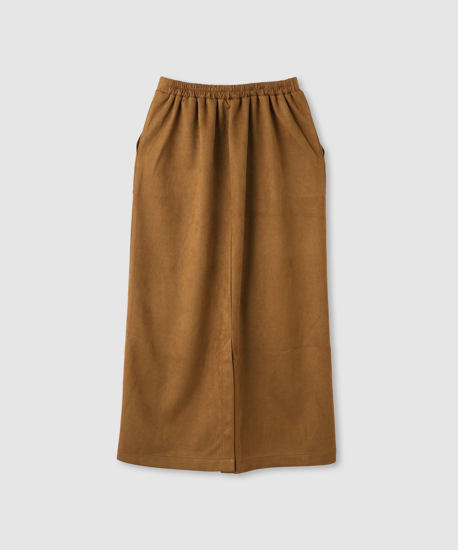 milli de l'air スエードライクポンチ素材Iラインスカート レディース商品サムネイル-16