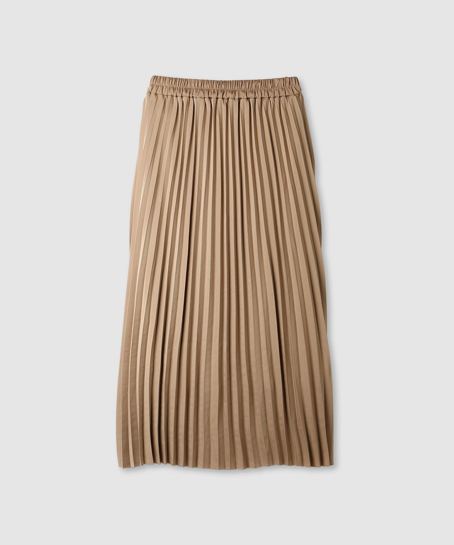 milli de l'air  サテンストレッチプリーツスカート レディース商品画像-12