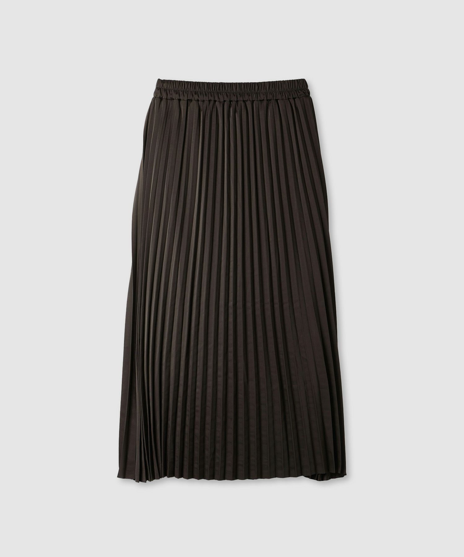 milli de l'air  サテンストレッチプリーツスカート レディース商品画像-14