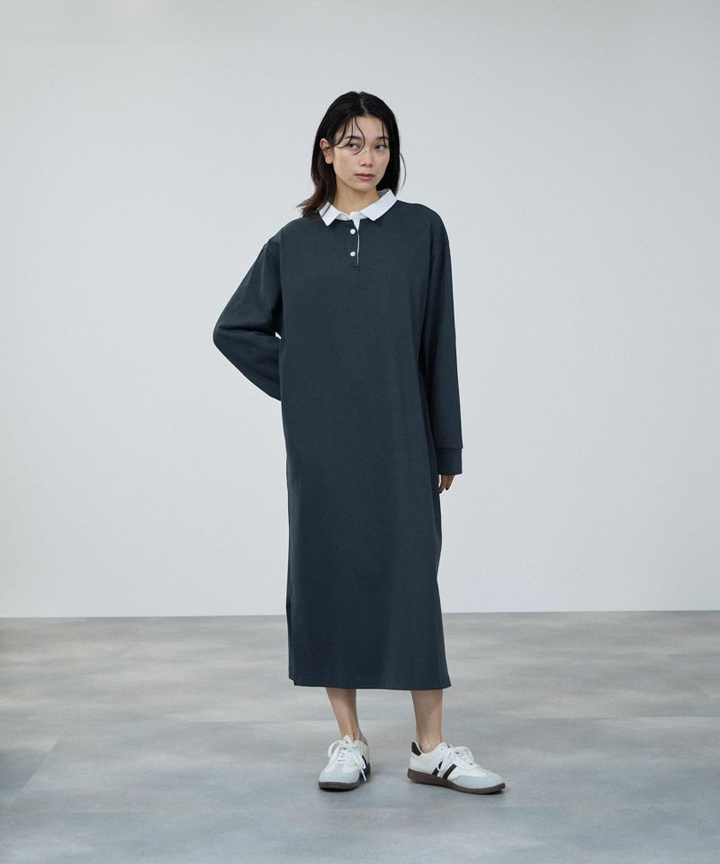 milli de l'air ラガーシャツワンピース レディース商品画像-6