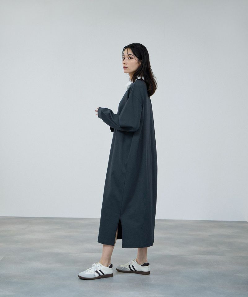 milli de l'air ラガーシャツワンピース レディース商品画像-8