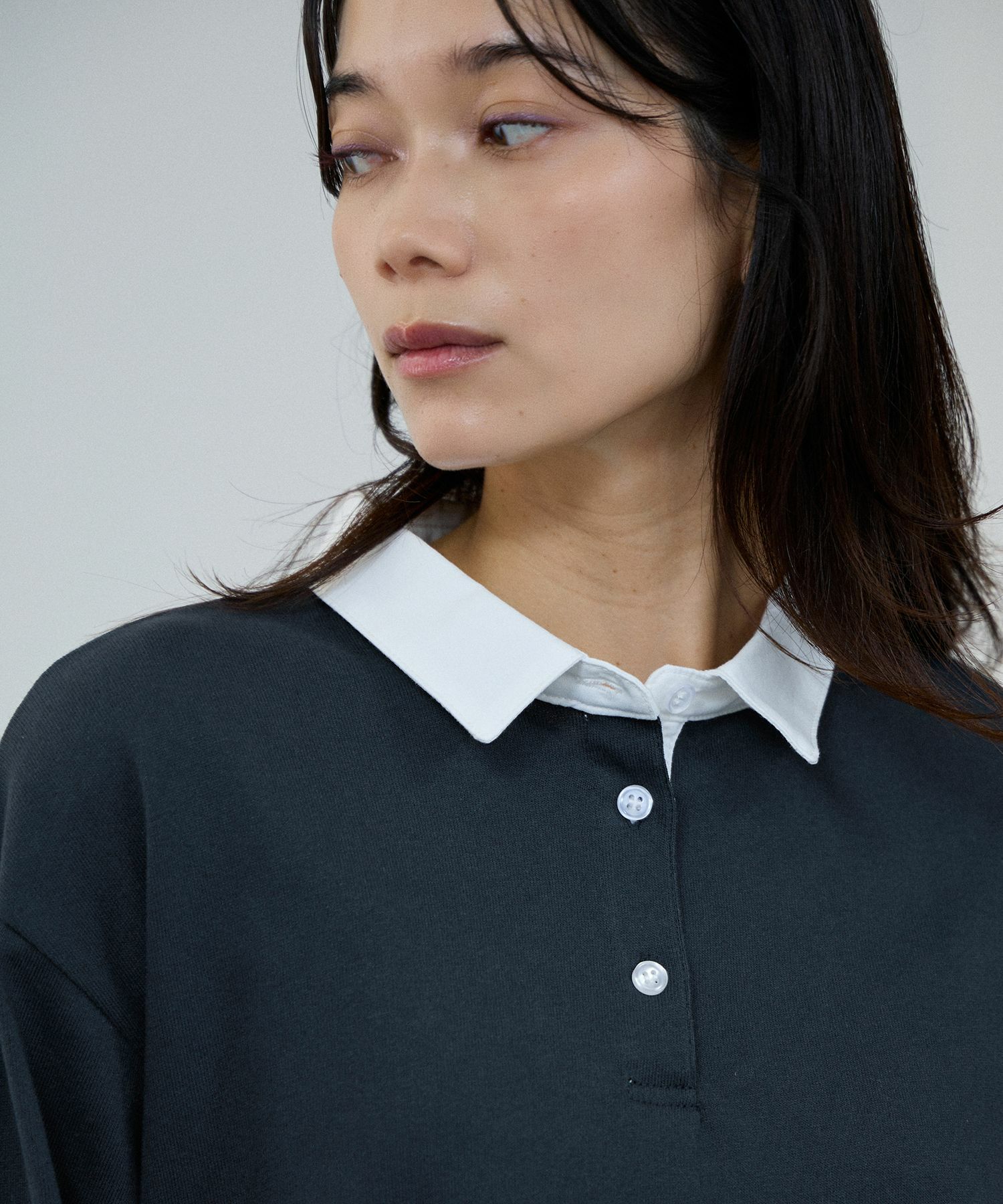 milli de l'air ラガーシャツワンピース レディース商品画像-10