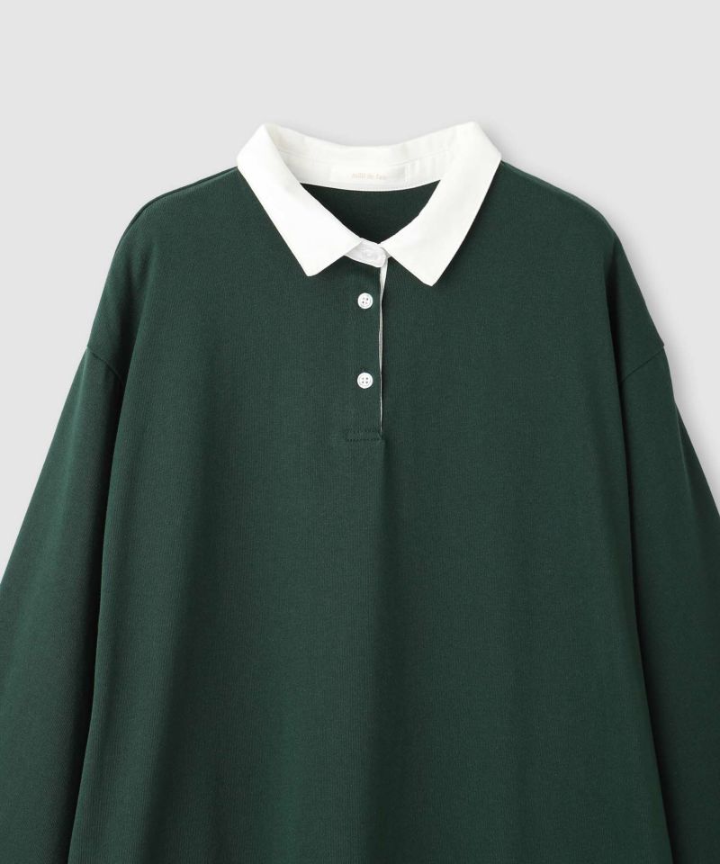 milli de l'air ラガーシャツワンピース レディース商品画像-16