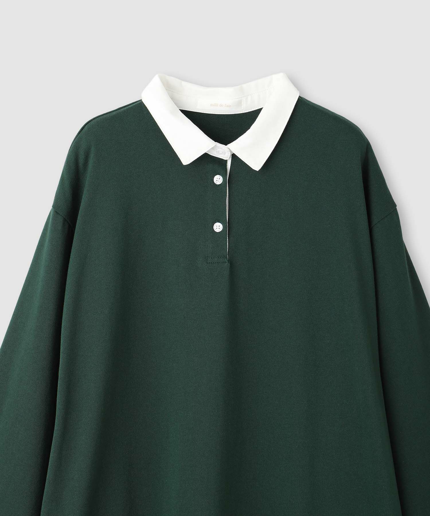 milli de l'air ラガーシャツワンピース レディース商品画像-16